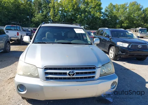 2001 Toyota Highlander из США, поврежденный, VIN JTEGD21A410010601